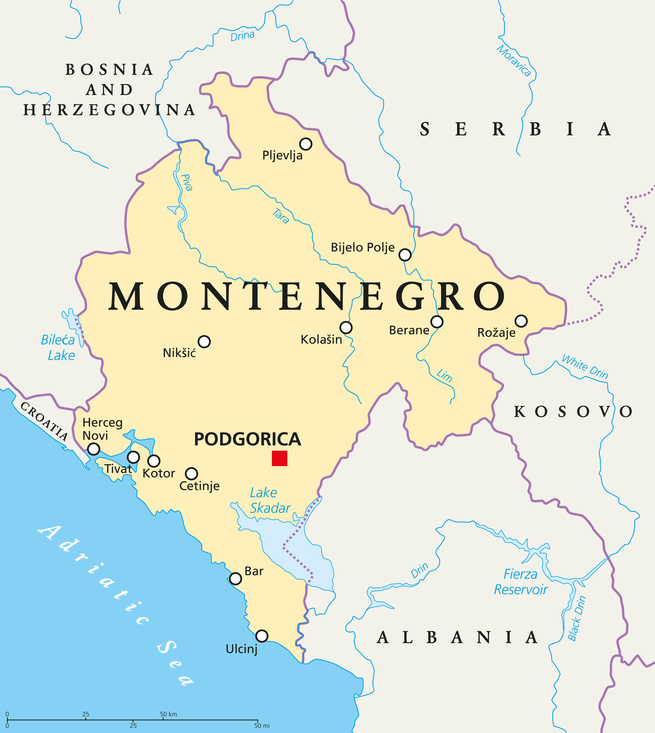 Revierführer Montenegro